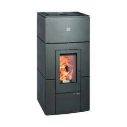 HAAS+SOHN - Peletová kamna HAAS+SOHN HSP 6 RUEDA RLU, antracit/černé lišty vč. WLAN - LÍBI ELEKTRO