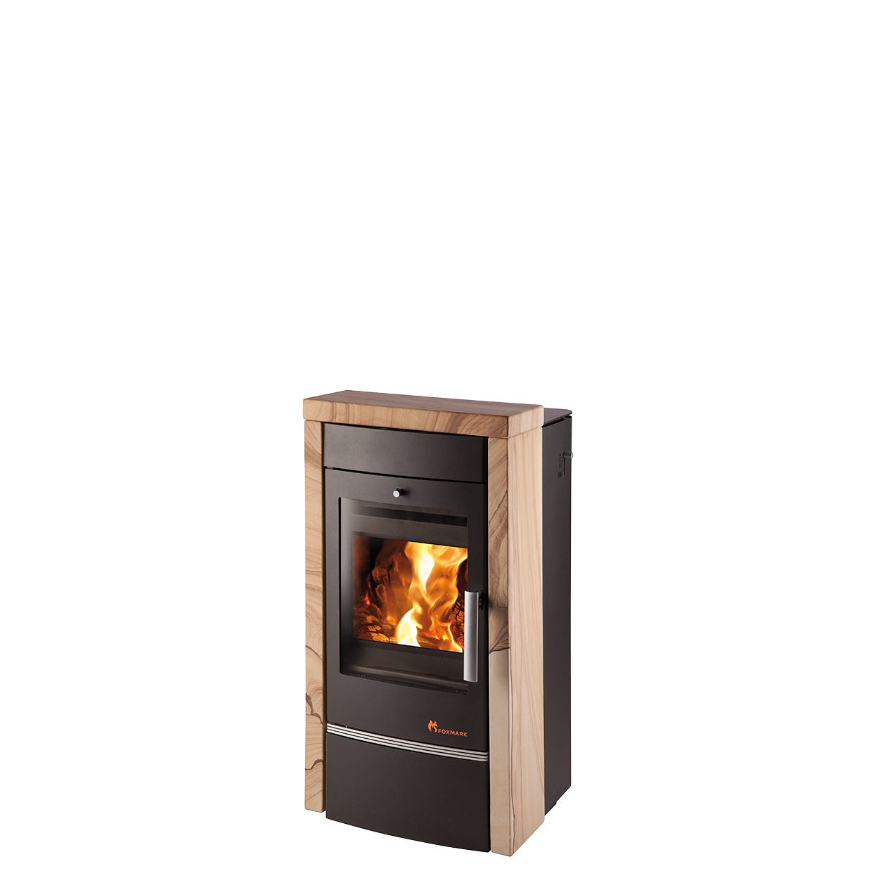 Foxmark - Krbová kamna VISBY II s výměníkem, Woodstone - LÍBI ELEKTRO