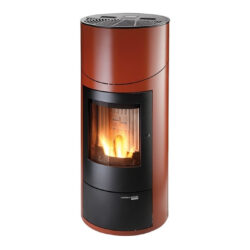 HAAS+SOHN - Peletová kamna HAAS+SOHN HSP 7 II GRANDE RLU DE LUXE, měděná hnědá vč. WLAN - LÍBI ELEKTRO