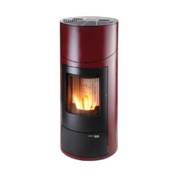 HAAS+SOHN - Peletová kamna HAAS+SOHN HSP 7 II GRANDE RLU DE LUXE, červená vč. WLAN - LÍBI ELEKTRO