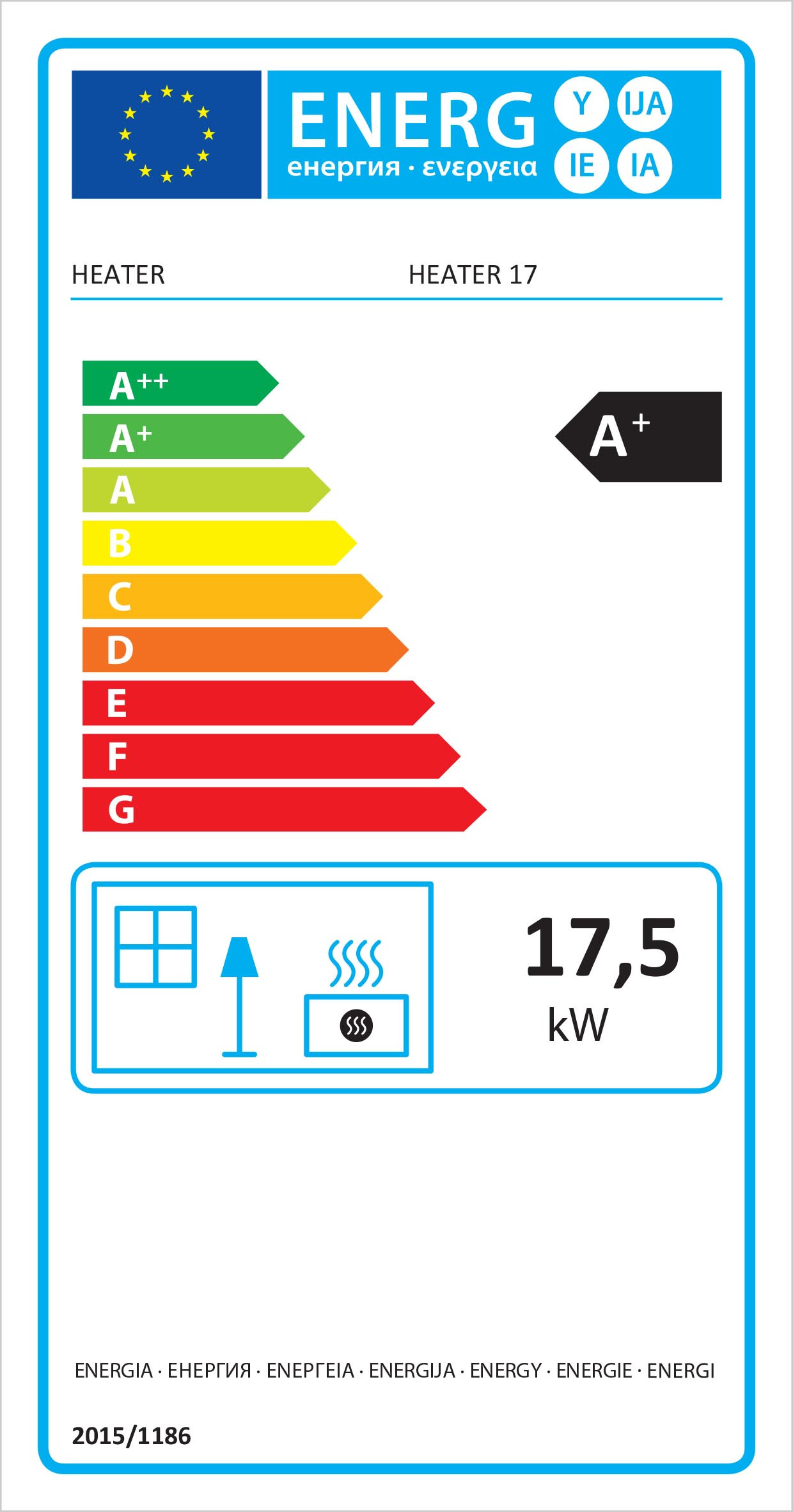HEATER - Teplovzdušná kamna HEATER 17 kW - LÍBI ELEKTRO
