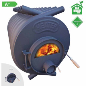HEATER - Teplovzdušná kamna HEATER 35 kW s prosklenými dvířky - LÍBI ELEKTRO