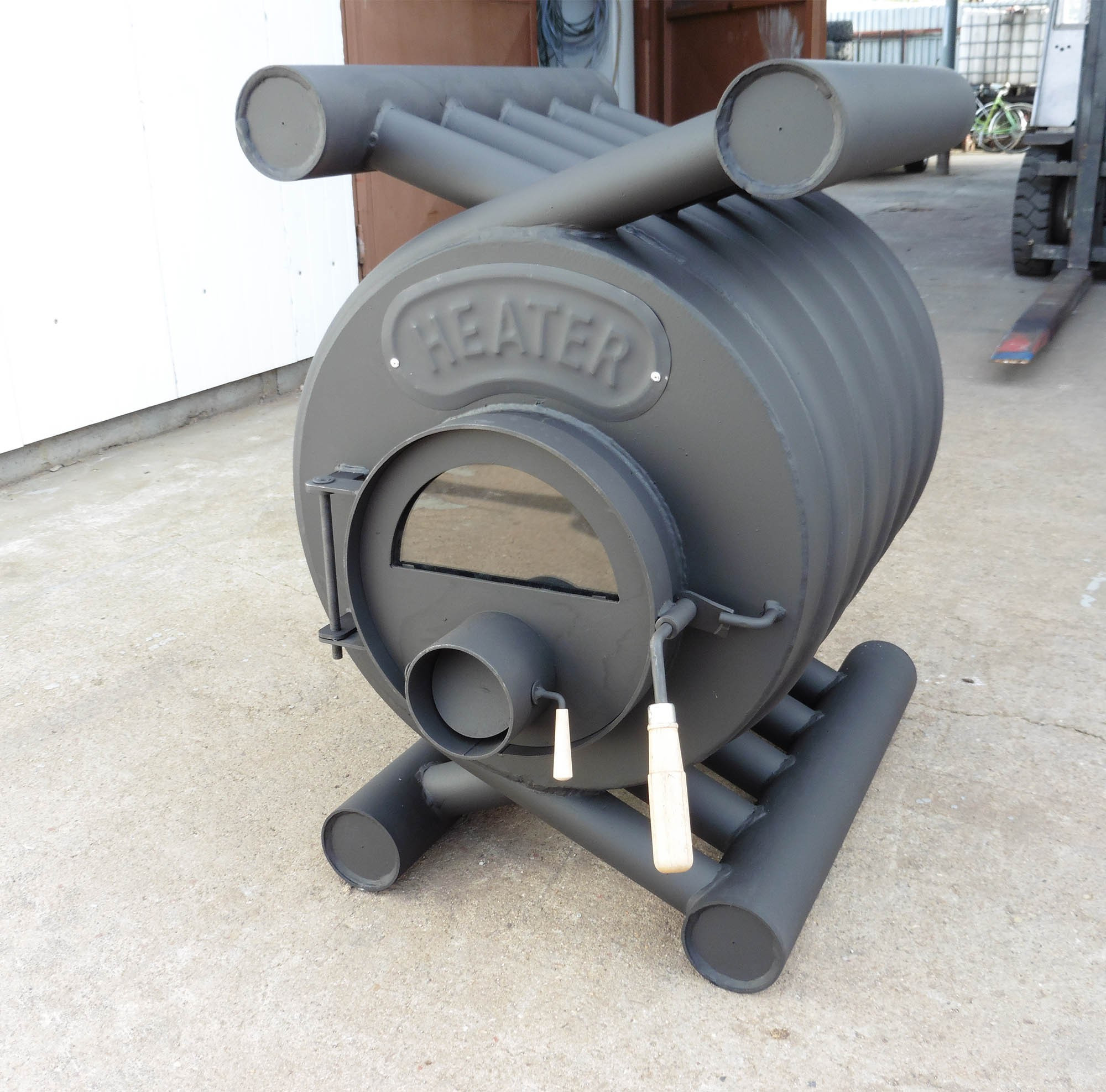 HEATER - Teplovzdušná kamna HEATER 17 kW se čtyřmi teplovodními výměníky - LÍBI ELEKTRO