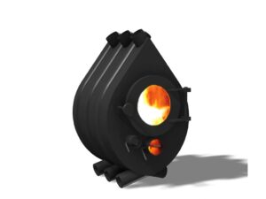 Firebull - Teplovzdušná kamna FIREBULL Mini, prosklená dvířka, levé panty - LÍBI ELEKTRO
