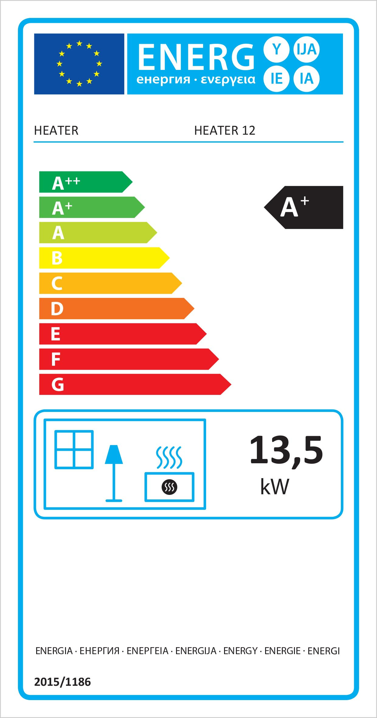 HEATER - Teplovzdušná kamna HEATER 12 kW - LÍBI ELEKTRO