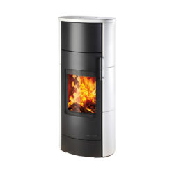 HAAS+SOHN - Kachlová kamna HAAS+SOHN ORBA matná bílá - LÍBI ELEKTRO