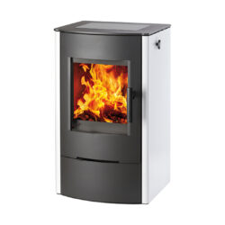 HAAS+SOHN - Krbová kamna HAAS+SOHN s plotnou FIREPOT sklokeramika bílá - LÍBI ELEKTRO