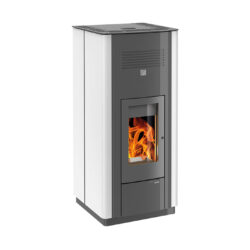HAAS+SOHN - Peletová kamna s výměníkem HAAS+SOHN HSP 6 s výměníkem, antracit/bílá vč. WLAN - LÍBI ELEKTRO