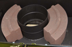 Akumulační obklad magnetit pro BORGHOLM